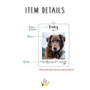 Custom Pet Key Chain