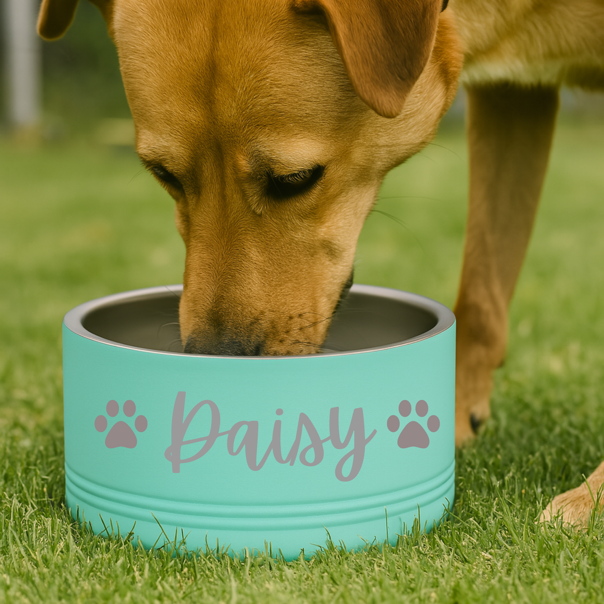 Personalized Paw Bowl