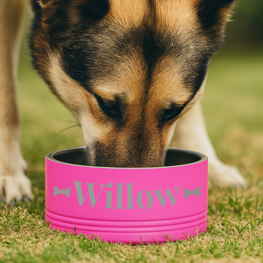 Engraved Bone Bowl