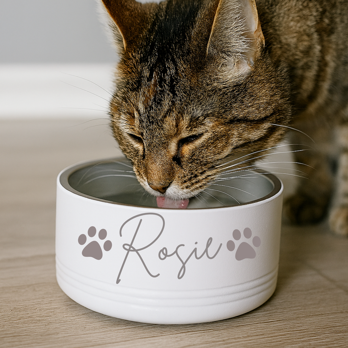 Pawsonalized Cat Bowl