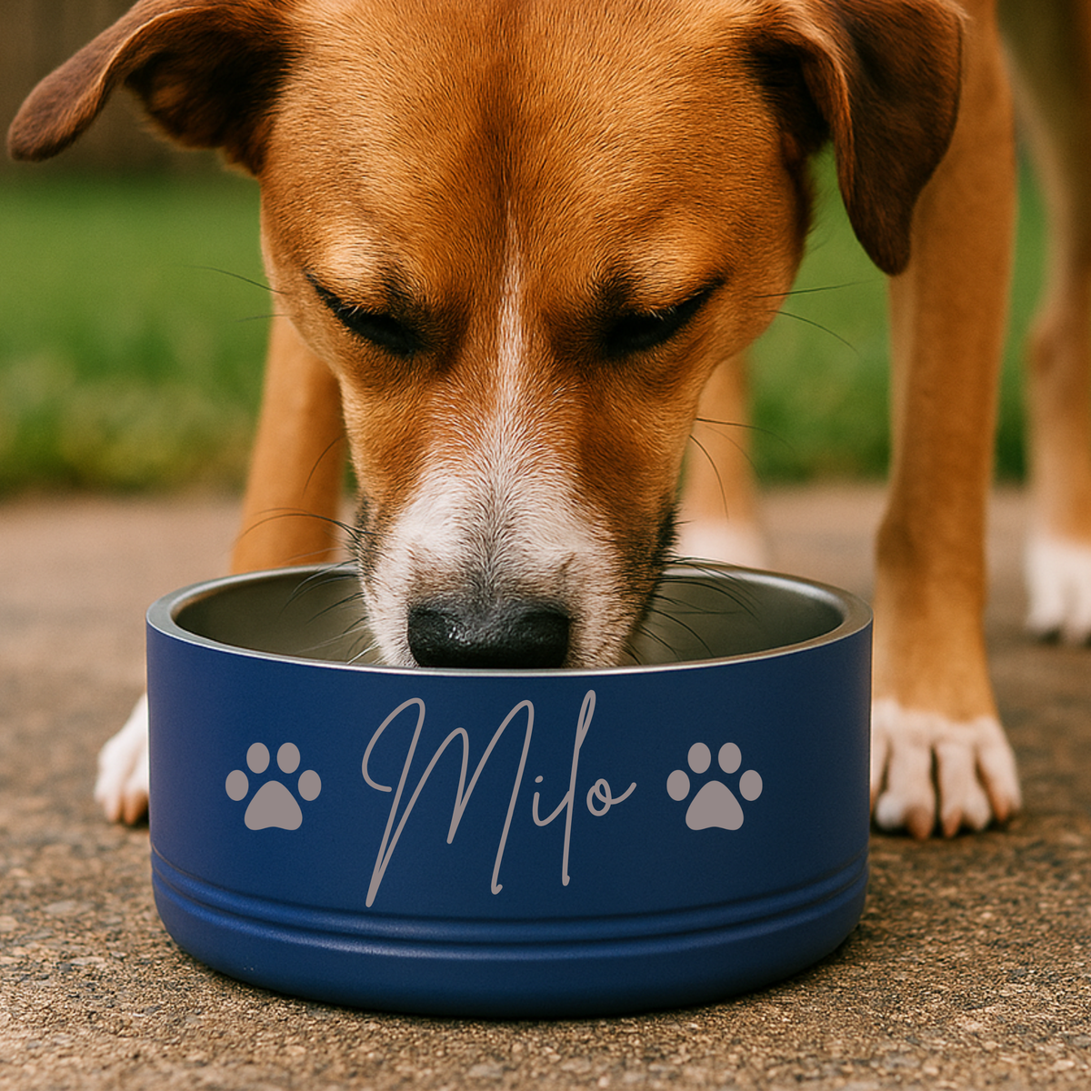 Personalized Paw Bowl