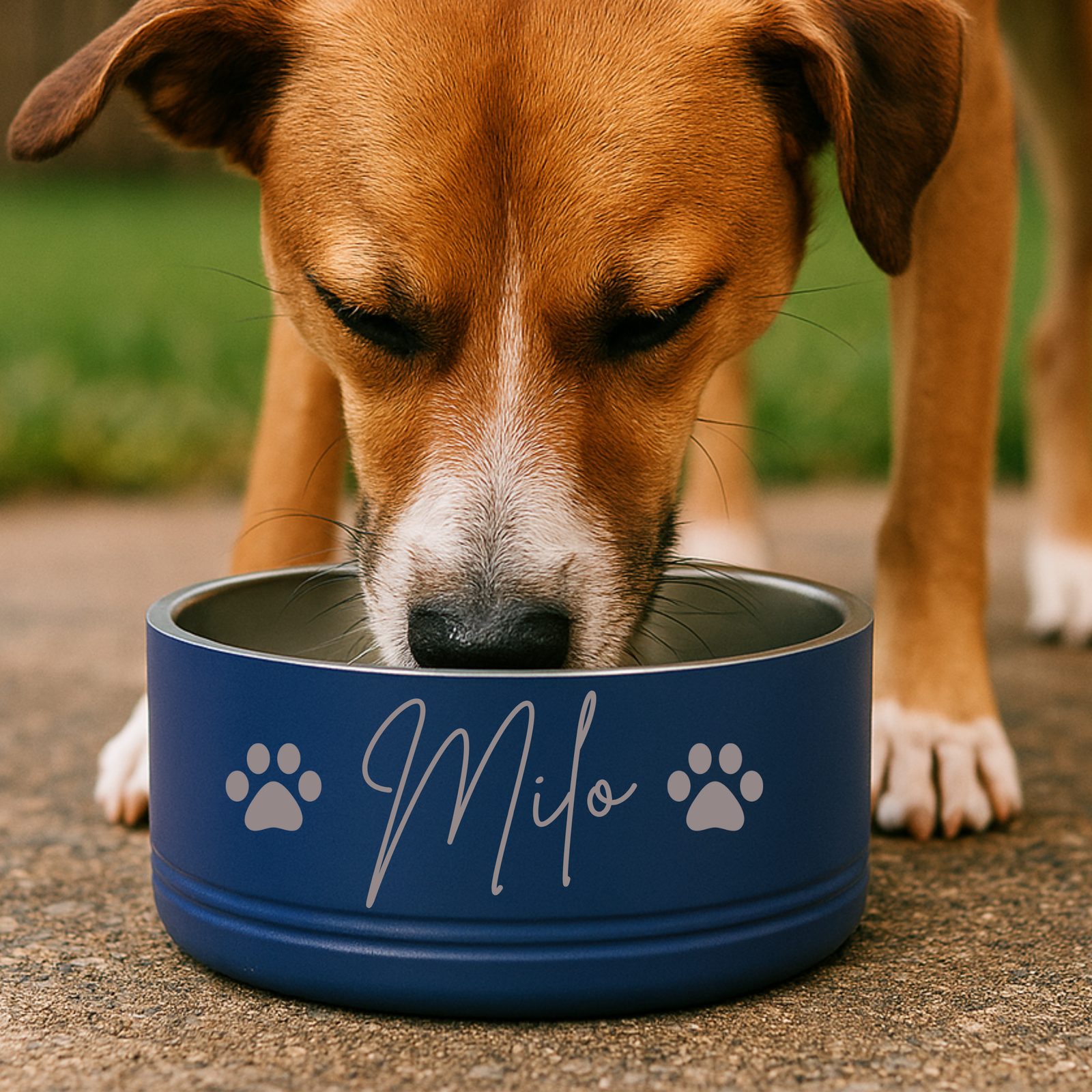 Personalized Paw Bowl