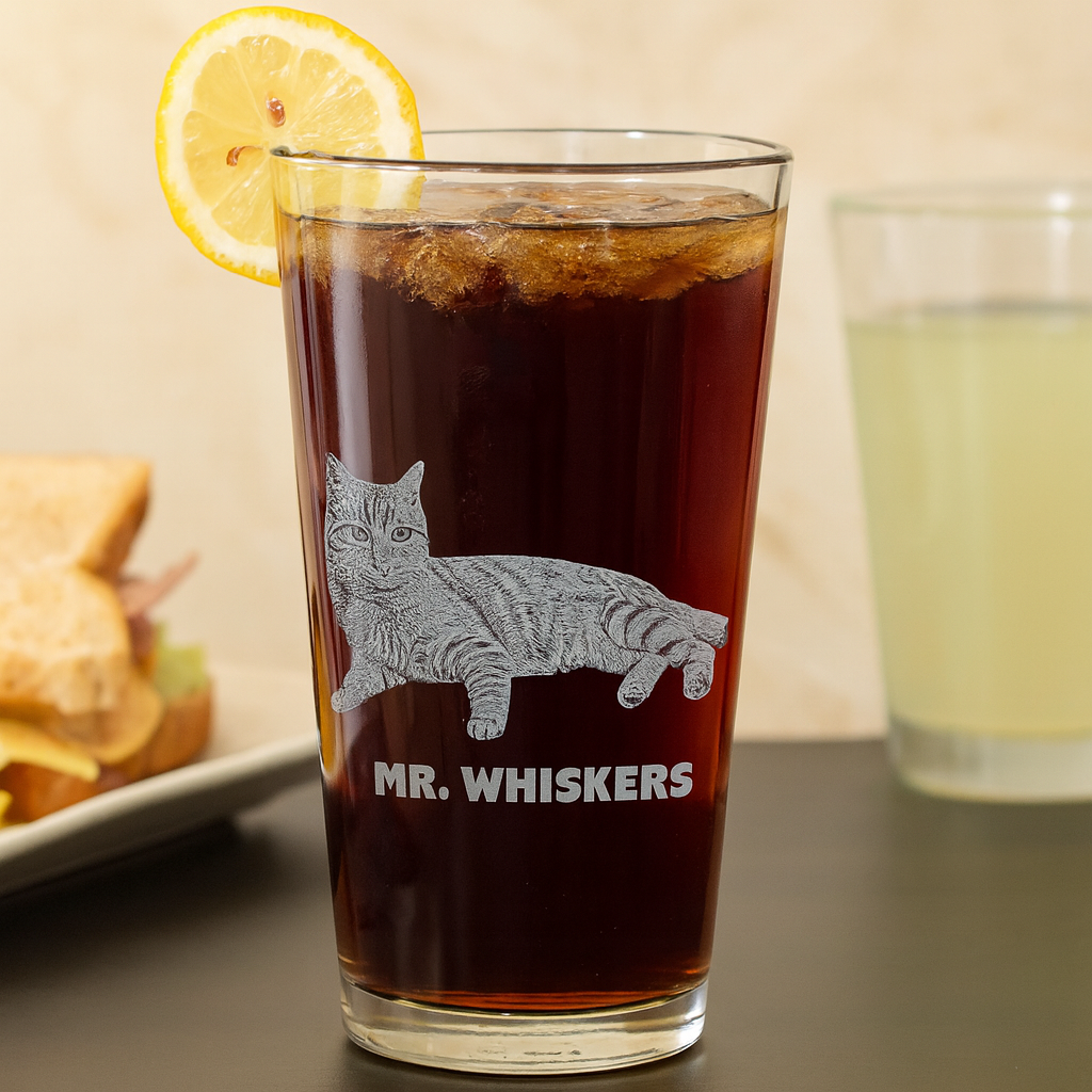 Personalized Pet Pint Glass