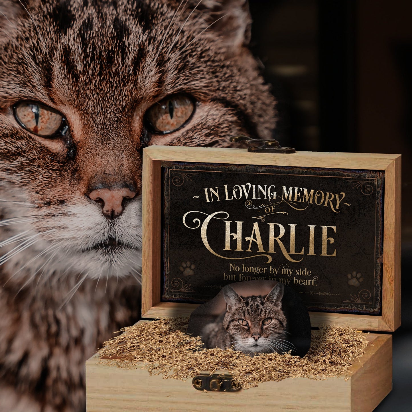 Personalized Cat Memorial Stone