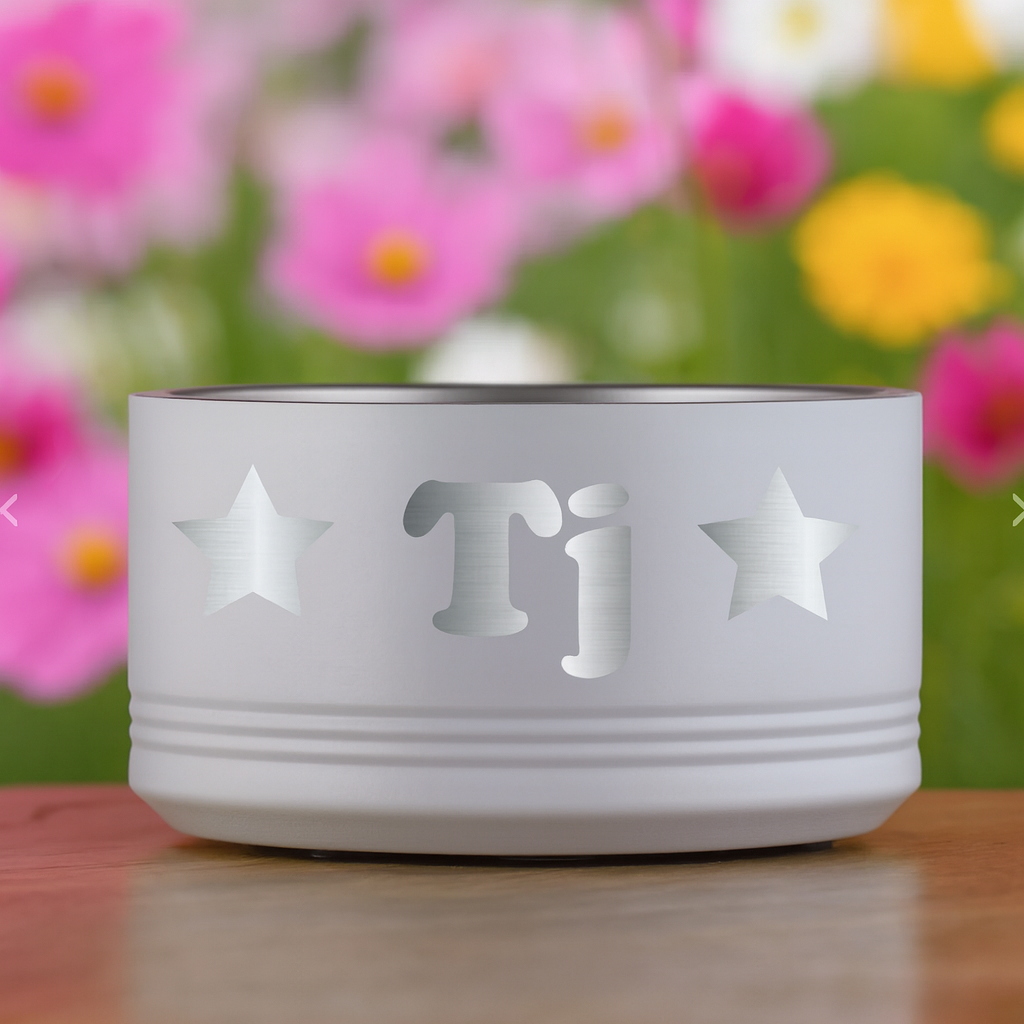 Custom Engraved Pet Bowl