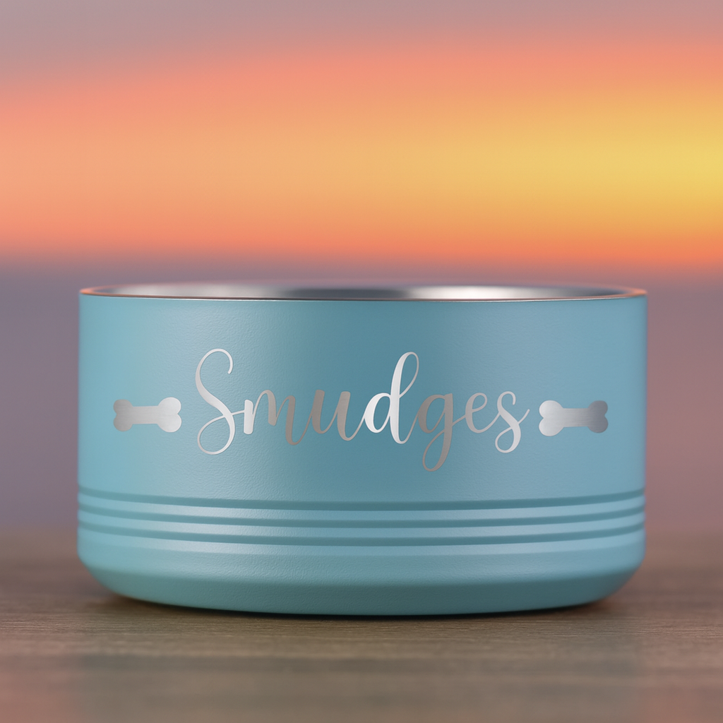 Custom Engraved Pet Bowl