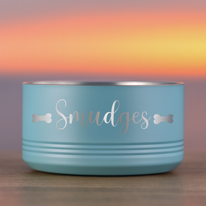 Custom Engraved Pet Bowl