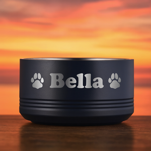 Custom Engraved Pet Bowl