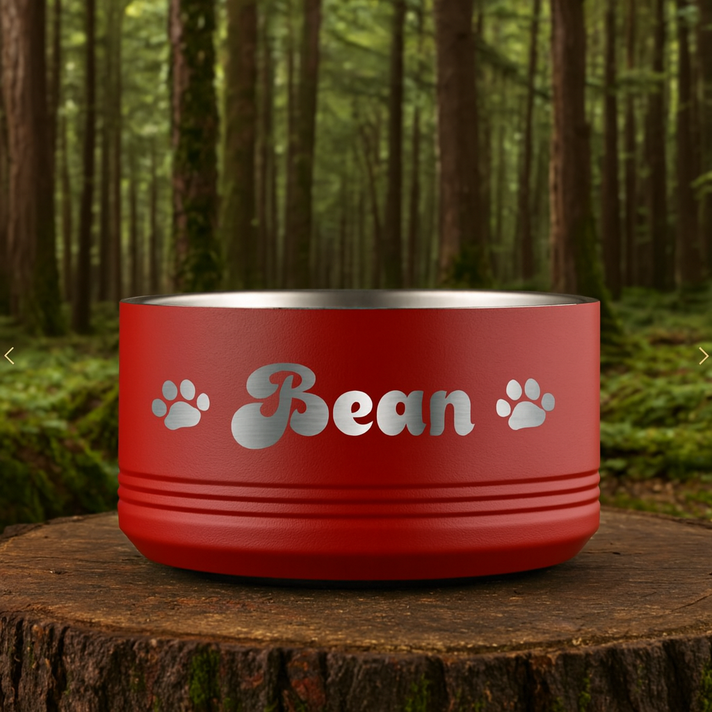 Custom Engraved Pet Bowl