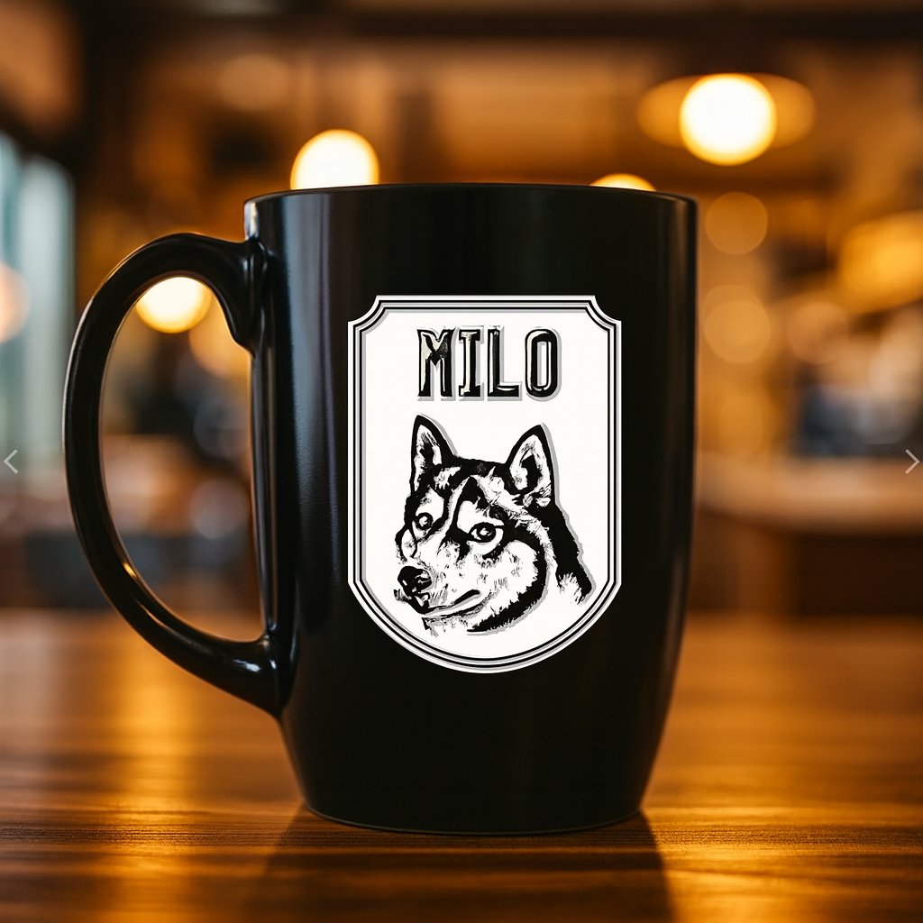 Personalized Dog Breed Coffee Mug