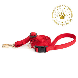 Bright Red Adventure Leash