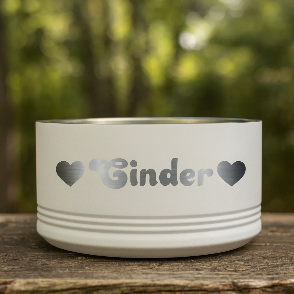 Custom Engraved Pet Bowl