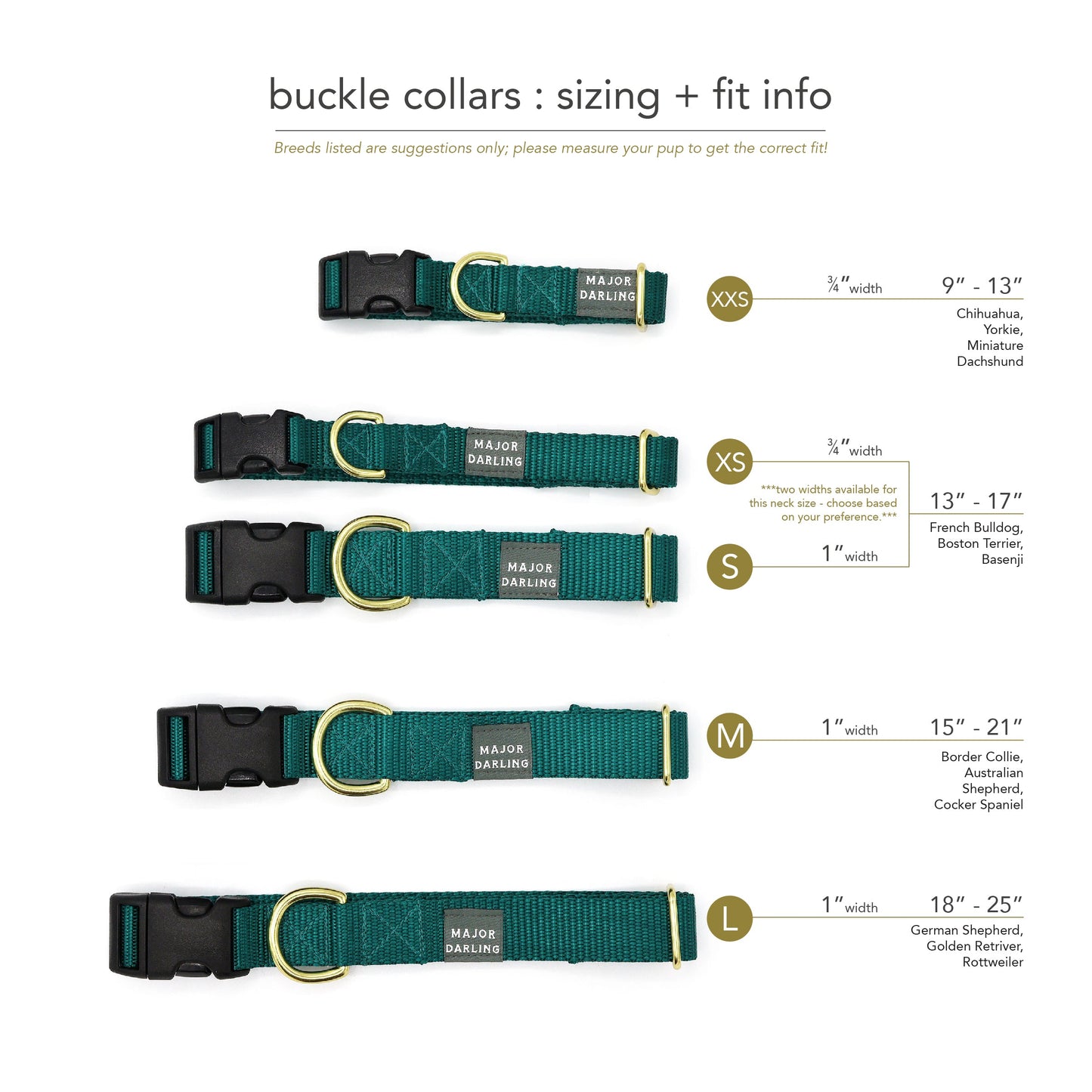 Rainbow Run Collar