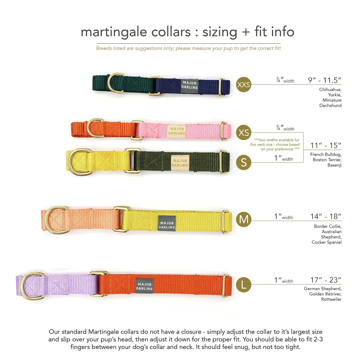 Paws & Peaches Collar