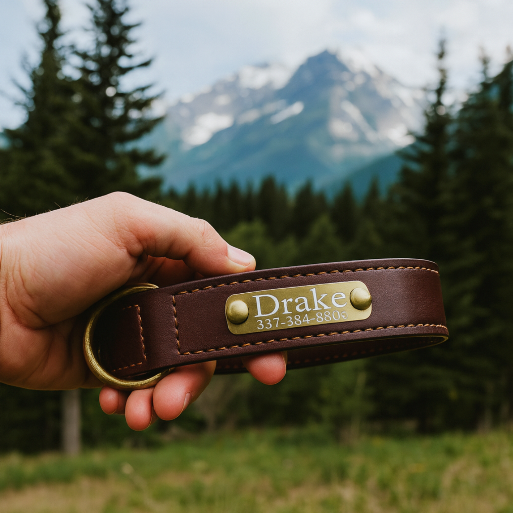 Personalized Engraved Dog Collar