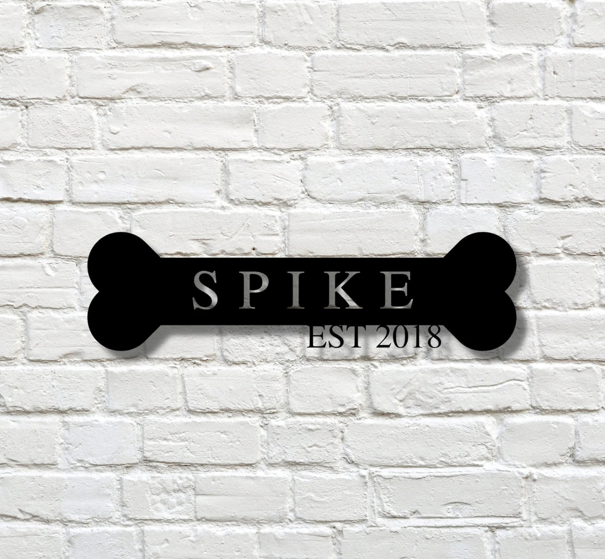 Custom Dog Metal Sign