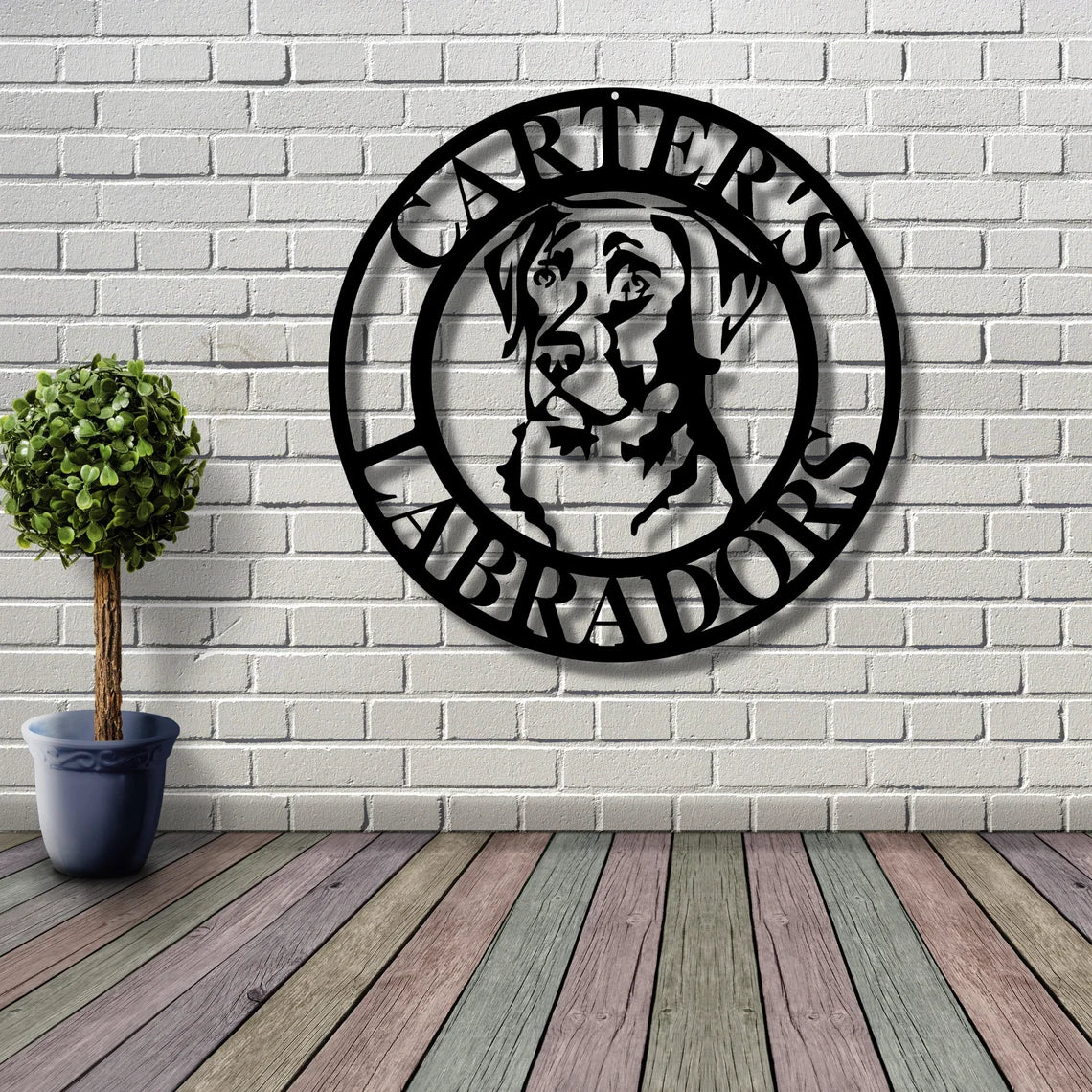 Custom Labrador Sign