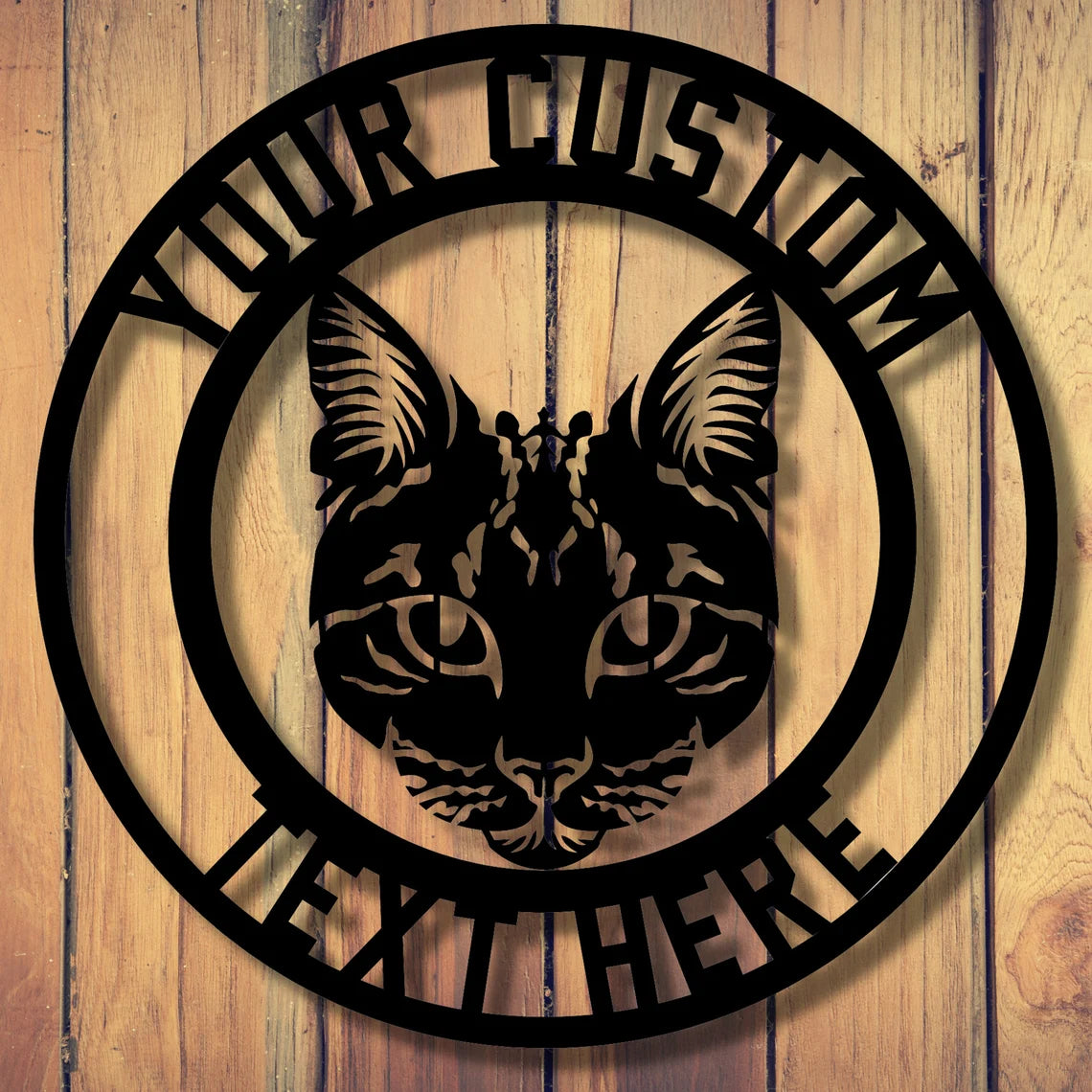 Custom Cat Sign