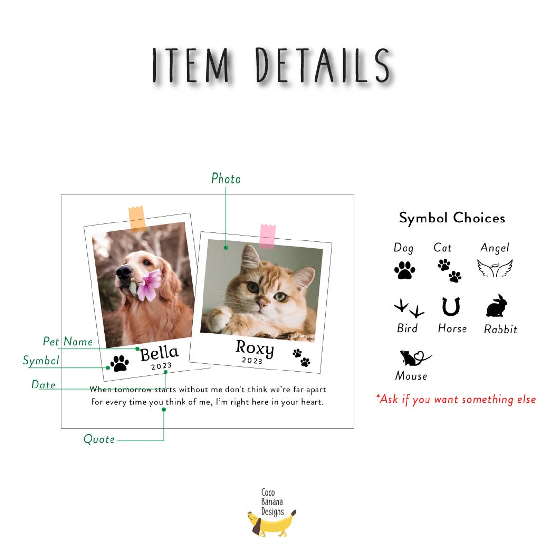 Dual Light Up Memorial Plaque