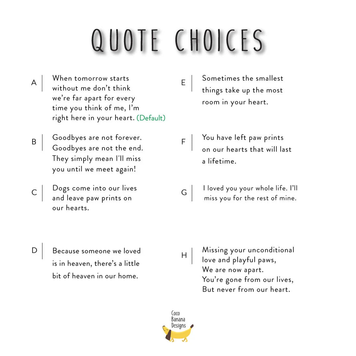 Dual Light Up Memorial Plaque