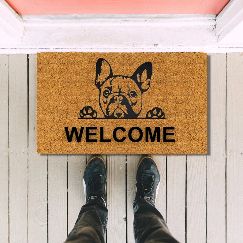 Custom Dog Door Mat