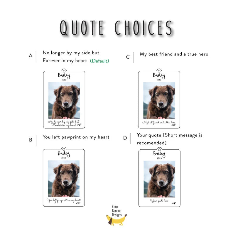 Custom Pet Key Chain