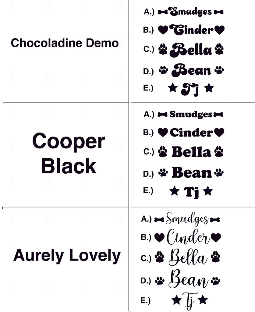 Custom Engraved Pet Bowl