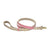Hot Pink Leather Dog Leash