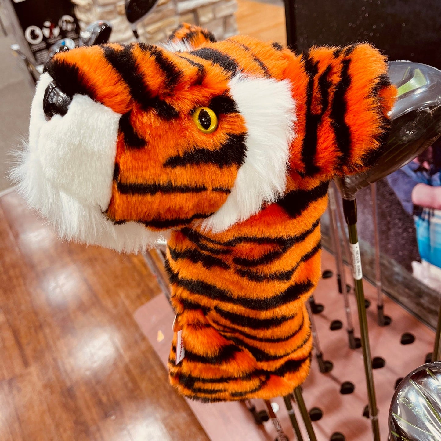 Tiger golf head cover